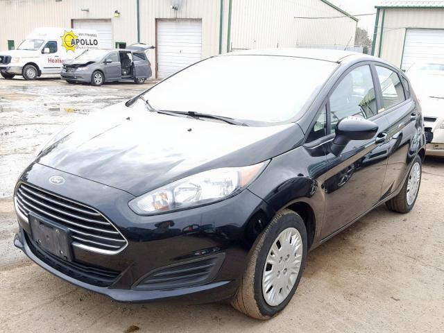 3FADP4TJ1GM172026 - 2016 FORD FIESTA S BLACK photo 2