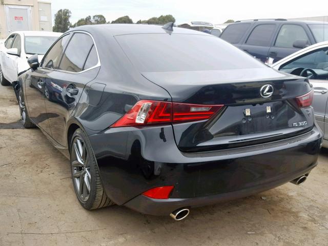 JTHBE1D2XE5009728 - 2014 LEXUS IS 350 BLACK photo 3