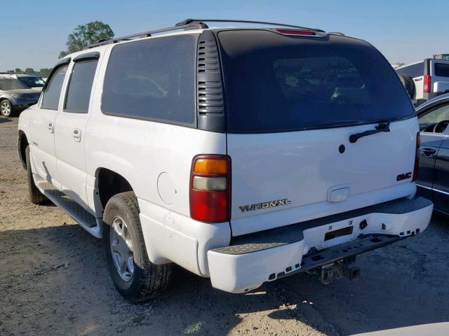 1GKFK66U83J146036 - 2003 GMC YUKON XL D WHITE photo 3