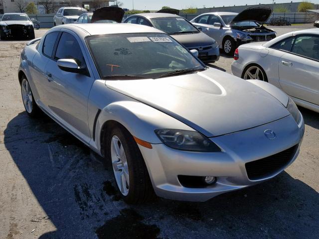 JM1FE17N250154266 - 2005 MAZDA RX8 SILVER photo 1