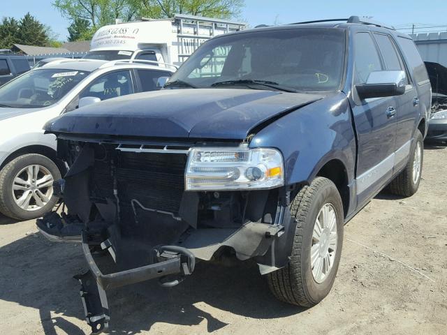 5LMJJ2J56DEL07973 - 2013 LINCOLN NAVIGATOR Көк фото 2