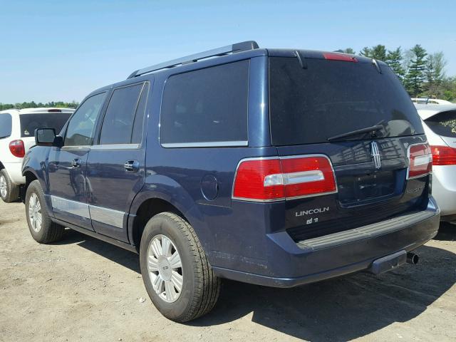 5LMJJ2J56DEL07973 - 2013 LINCOLN NAVIGATOR Көк фото 3