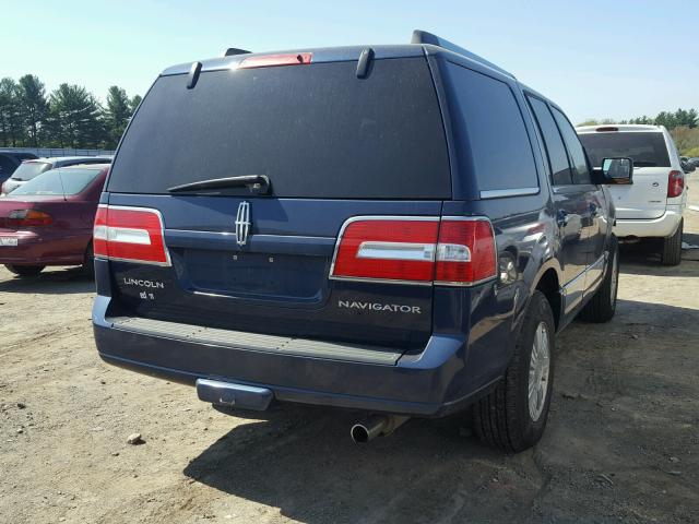 5LMJJ2J56DEL07973 - 2013 LINCOLN NAVIGATOR Көк фото 4