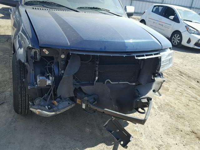 5LMJJ2J56DEL07973 - 2013 LINCOLN NAVIGATOR Көк фото 7