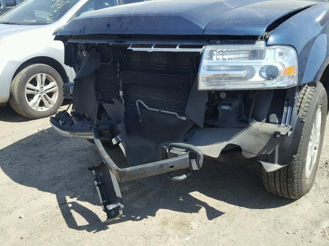 5LMJJ2J56DEL07973 - 2013 LINCOLN NAVIGATOR Көк фото 9