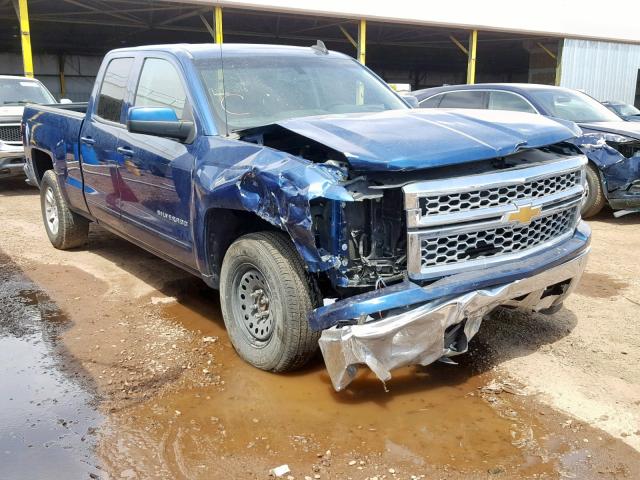 1GCRCREC2FZ274763 - 2015 CHEVROLET SILVERADO BLUE photo 1