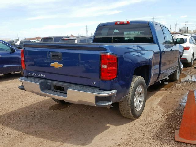 1GCRCREC2FZ274763 - 2015 CHEVROLET SILVERADO BLUE photo 4
