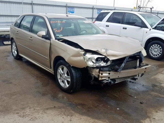 1G1ZT63876F241541 - 2006 CHEVROLET MALIBU MAX GOLD photo 1