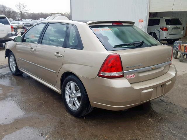 1G1ZT63876F241541 - 2006 CHEVROLET MALIBU MAX GOLD photo 3