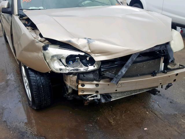 1G1ZT63876F241541 - 2006 CHEVROLET MALIBU MAX GOLD photo 9