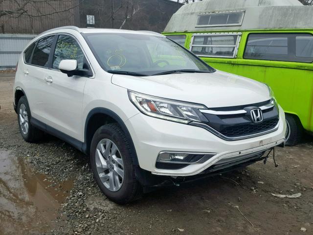 5J6RM4H78GL022920 - 2016 HONDA CR-V EXL WHITE photo 1