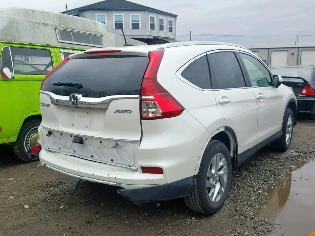 5J6RM4H78GL022920 - 2016 HONDA CR-V EXL WHITE photo 4