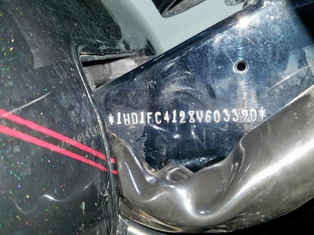 1HD1FC4128Y603390 - 2008 HARLEY-DAVIDSON FLHTCUI BLACK photo 20