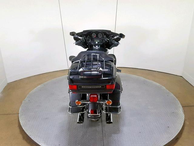 1HD1FC4128Y603390 - 2008 HARLEY-DAVIDSON FLHTCUI BLACK photo 9