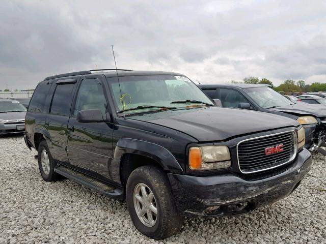 1GKEK63R1YR169646 - 2000 GMC DENALI BLACK photo 1