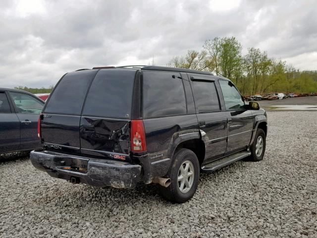 1GKEK63R1YR169646 - 2000 GMC DENALI BLACK photo 4