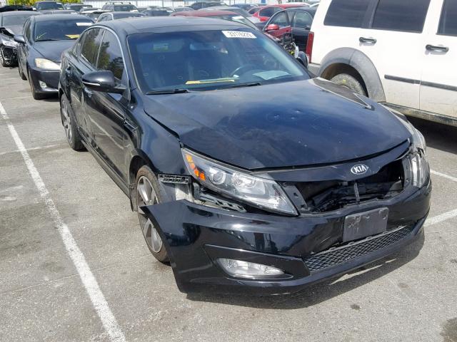 5XXGR4A68DG237645 - 2013 KIA OPTIMA SX BLACK photo 1