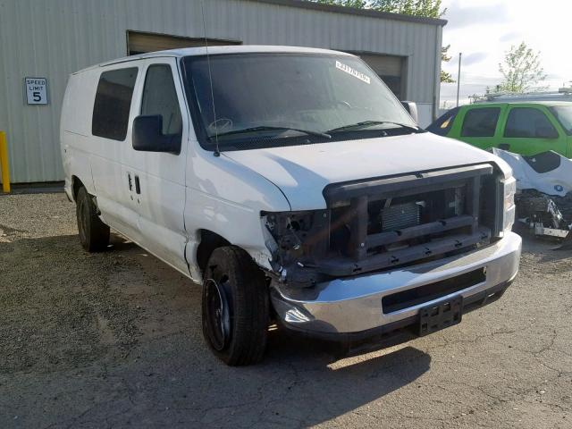 1FTNE2EL2CDB28047 - 2012 FORD ECONOLINE WHITE photo 1