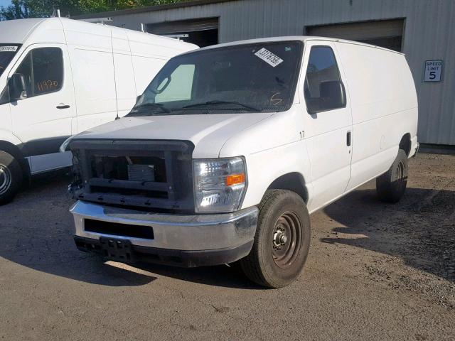 1FTNE2EL2CDB28047 - 2012 FORD ECONOLINE WHITE photo 2