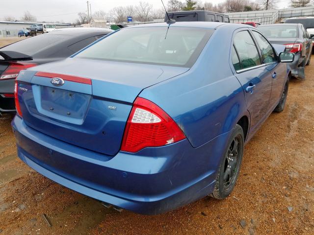 3FAHP0HA3AR338821 - 2010 FORD FUSION SE  photo 4