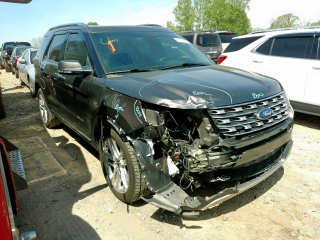 1FM5K7F85HGB59150 - 2017 FORD EXPLORER L BLACK photo 1