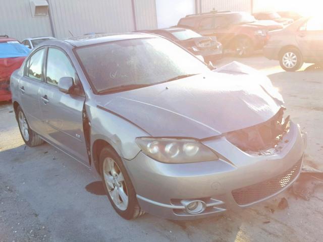 JM1BK123441151343 - 2004 MAZDA 3 S GRAY photo 1