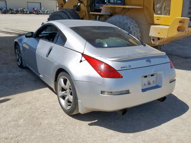 JN1AZ34D66M303667 - 2006 NISSAN 350Z COUPE SILVER photo 3