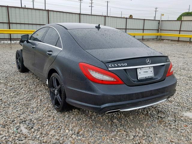 WDDLJ7DBXEA106557 - 2014 MERCEDES-BENZ CLS 550 GRAY photo 3