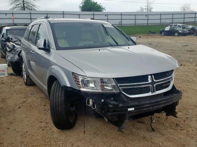 3C4PDCDG3ET137195 - 2014 DODGE JOURNEY LI SILVER photo 1