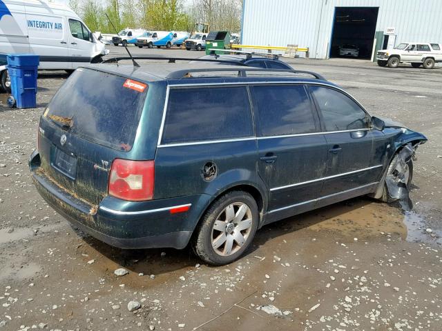 WVWYH63B72E105829 - 2002 VOLKSWAGEN PASSAT GLX 绿色 照片 4