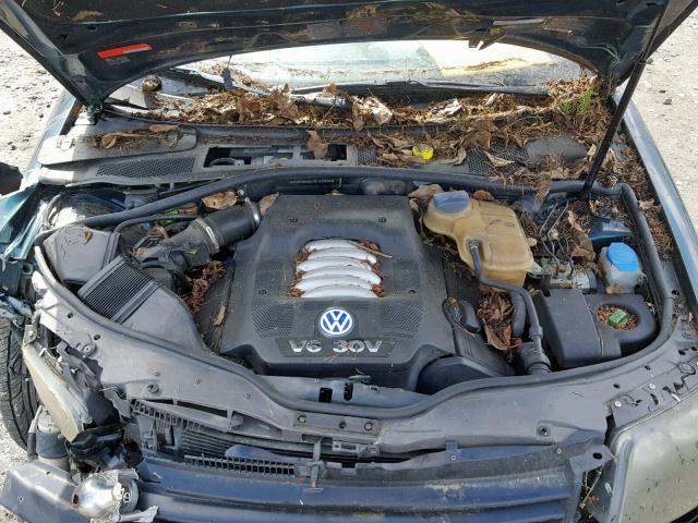 WVWYH63B72E105829 - 2002 VOLKSWAGEN PASSAT GLX 绿色 照片 7