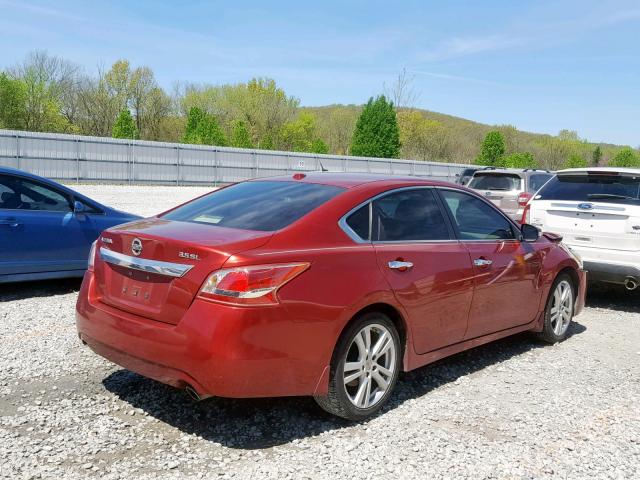 1N4BL3AP2DC223518 - 2013 NISSAN ALTIMA 3.5 RED photo 4