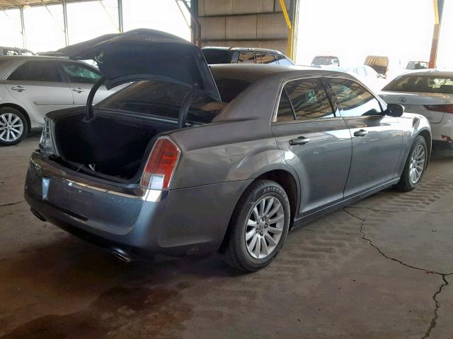 2C3CCAAG1CH116897 - 2012 CHRYSLER 300 GRAY photo 4