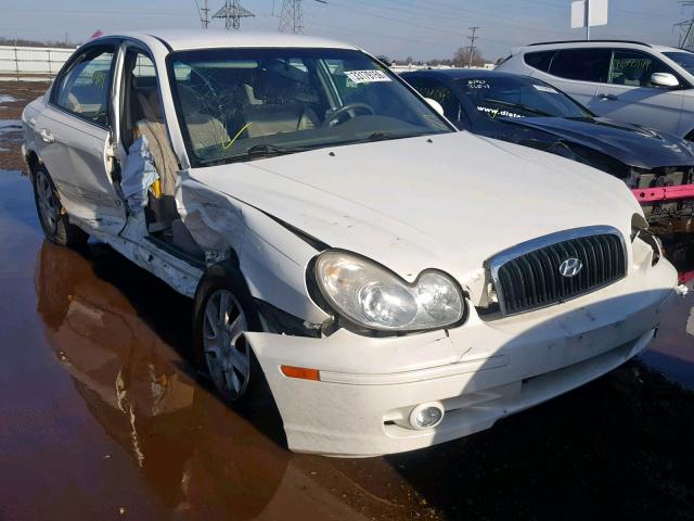 KMHWF25S55A120937 - 2005 HYUNDAI SONATA GL WHITE photo 1