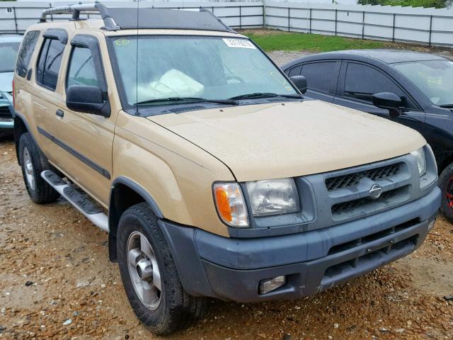 5N1ED28Y81C548467 - 2001 NISSAN XTERRA XE BEIGE photo 1