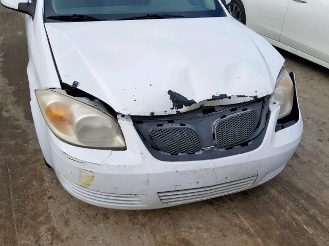 1G2AS18H197263024 - 2009 PONTIAC G5 WHITE photo 7
