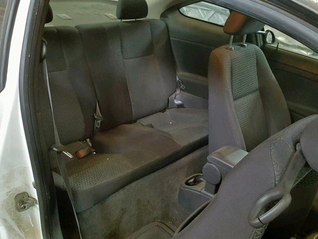 1G2AL15F977149592 - 2007 PONTIAC G5 WHITE photo 6