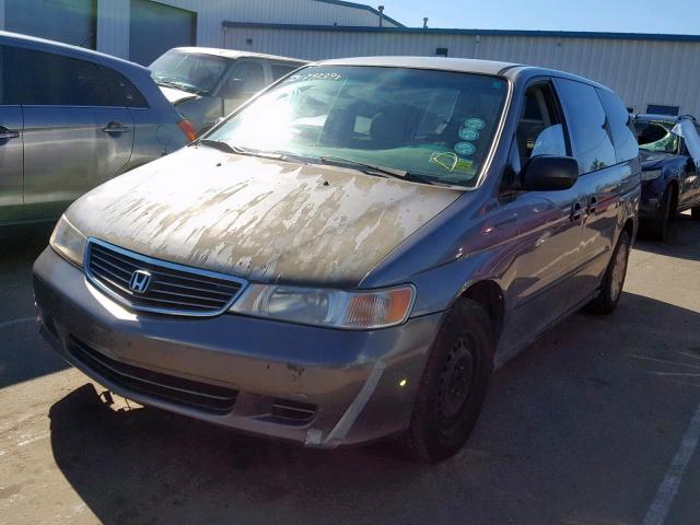 2HKRL1850YH564511 - 2000 HONDA ODYSSEY LX GRAY photo 2