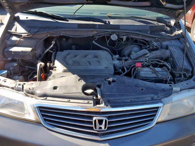 2HKRL1850YH564511 - 2000 HONDA ODYSSEY LX GRAY photo 7