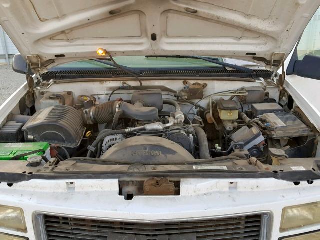 1GDGC34R7YF486536 - 2000 GMC SIERRA C35 WHITE photo 7