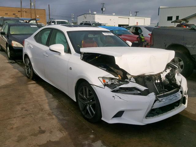 JTHBF1D20E5041567 - 2014 LEXUS IS 250 WHITE photo 1