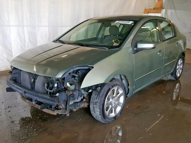 3N1AB61E57L692297 - 2007 NISSAN SENTRA 2.0 GREEN photo 2