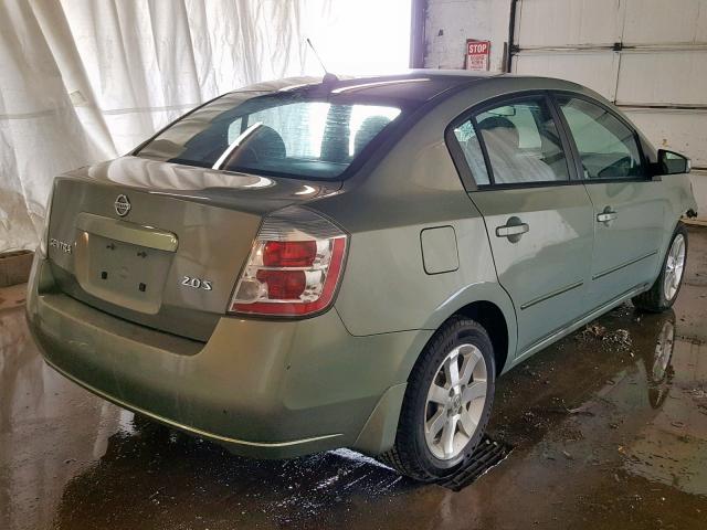 3N1AB61E57L692297 - 2007 NISSAN SENTRA 2.0 GREEN photo 4