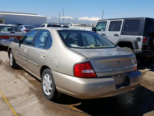 1N4DL01D91C212556 - 2001 NISSAN ALTIMA XE GOLD photo 3