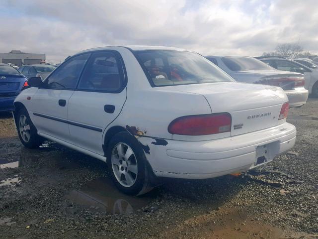 JF1GC43541G500651 - 2001 SUBARU IMPREZA L WHITE photo 3