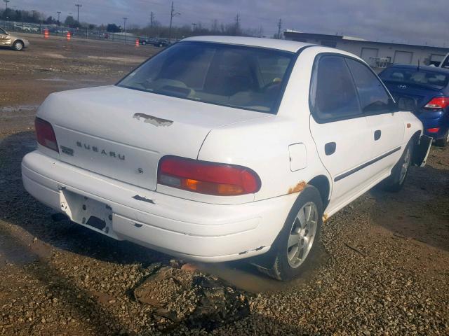 JF1GC43541G500651 - 2001 SUBARU IMPREZA L WHITE photo 4