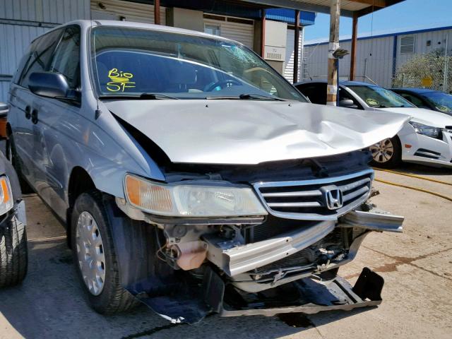 2HKRL18572H581880 - 2002 HONDA ODYSSEY LX SILVER photo 1