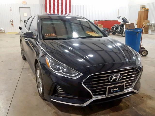 5NPE34AFXJH608166 - 2018 HYUNDAI SONATA SPO BLACK photo 1