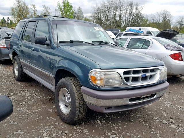 1FMDU35P3TZB66330 - 1996 FORD EXPLORER GREEN photo 1