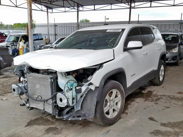 1GKKNKLA2HZ251267 - 2017 GMC ACADIA SLE WHITE photo 2